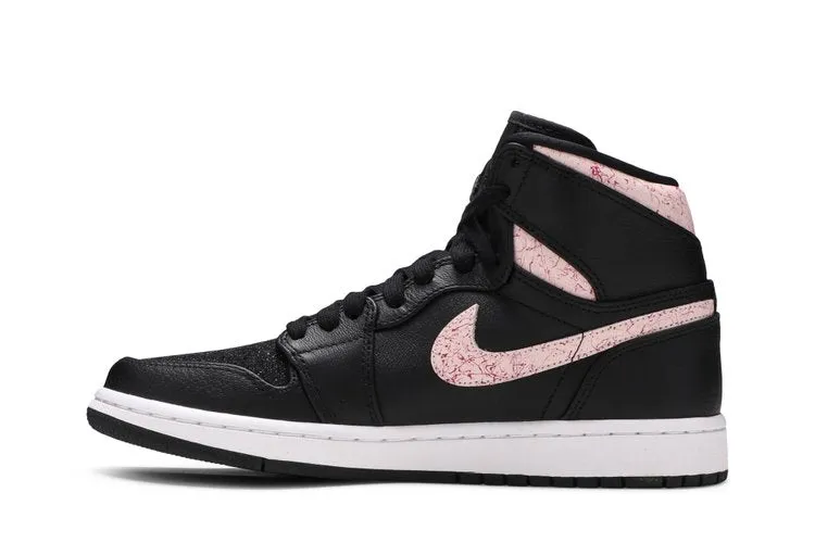Air Jordan Wmns Air Jordan 1 Retro High 'Silt Red', black