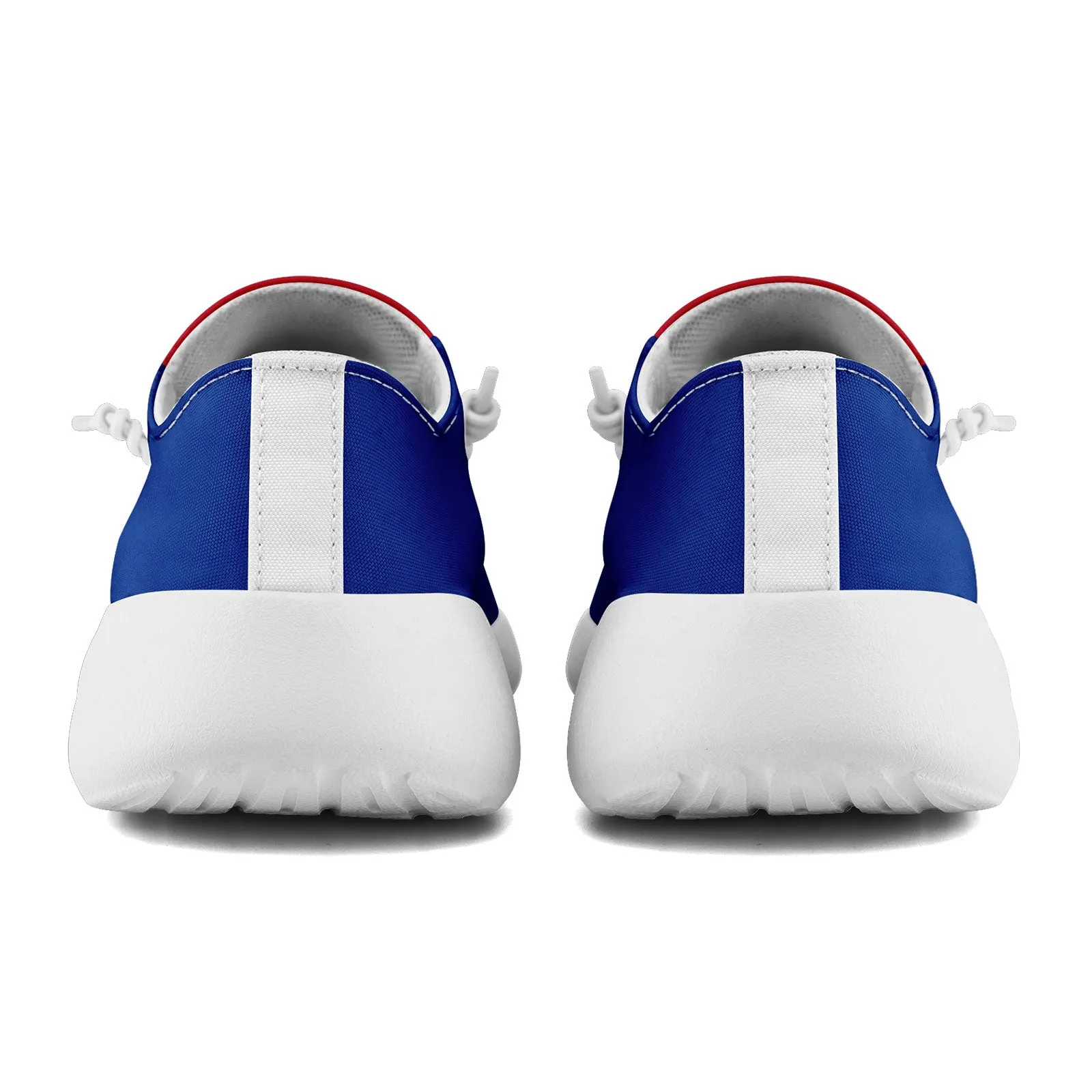 Custom Blue Red Buffalo Jacket and Sports Shoes Combo Offer Personalized Combo ZH-D020294-4