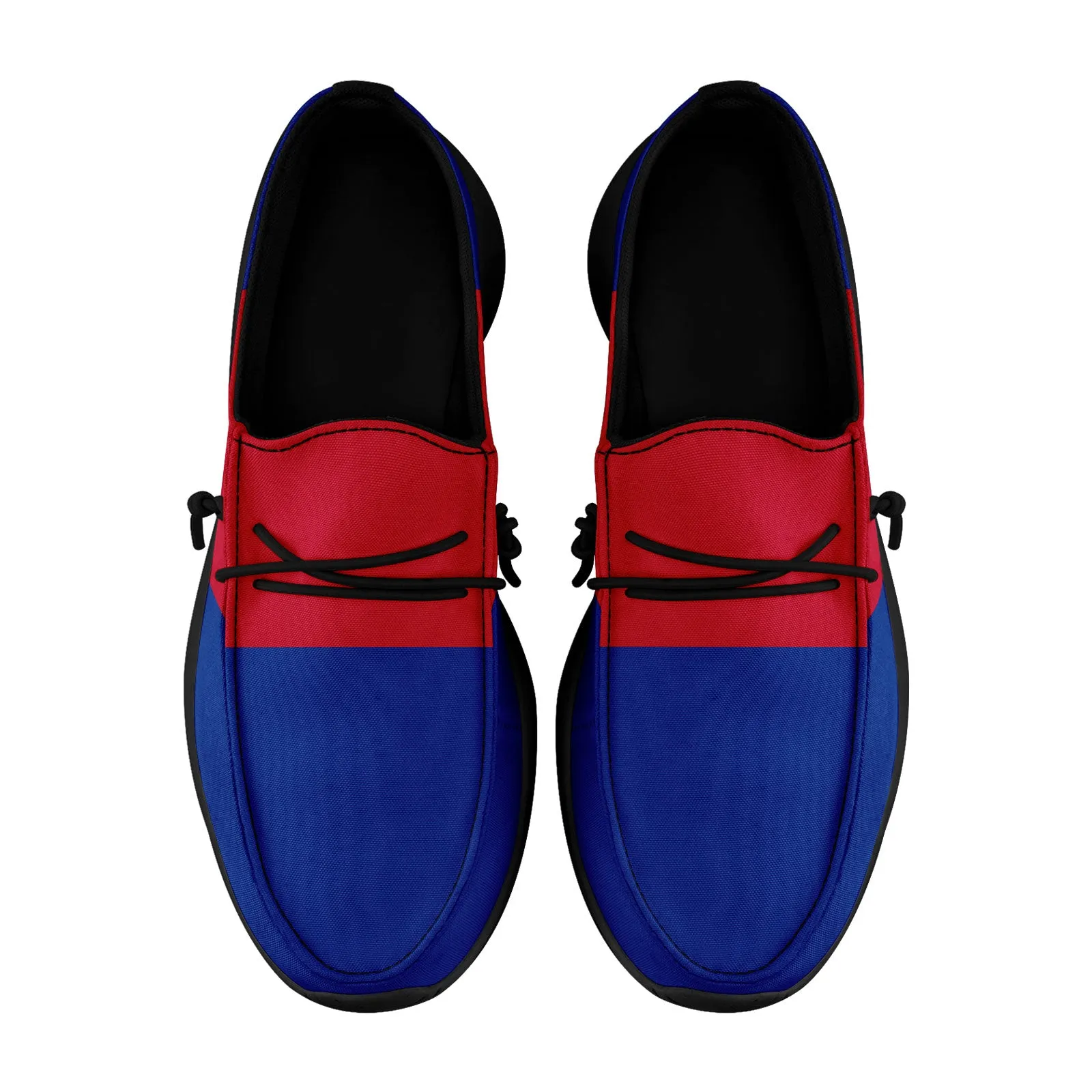 Custom Blue Red Buffalo Jacket and Sports Shoes Combo Offer Personalized Combo ZH-D020294-4