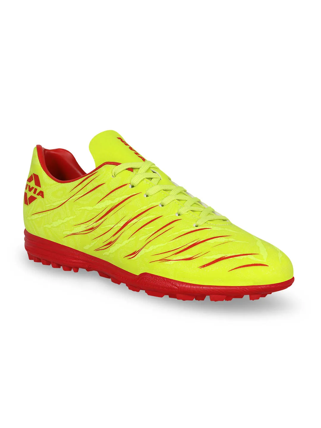 Nivia Carbonite 6.0 Turf Shoes For Men. (Sulphur Green)